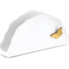 Karaca x Müge Anlı Kelebekli Peçetelik 14 cm