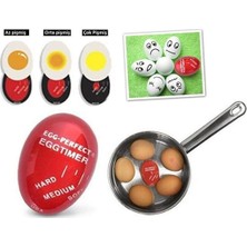 Dublör Yumurta Zamanlayıcı Isıya Duyarlı Egg Timer