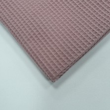 Kaf Kumaş Waffle Pike Kumaş | W-26 Gül Kurusu