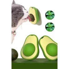 Ciyu Avacado Kedi Nanesi Kedi Otu Topu Yalama Topu