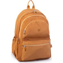 Nas Bag Unisex Büyük Boy Su Geçirmez (waterproof) Hafif Sırt Çantası Hardal