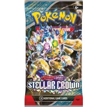 Pokemon Tradıng Card Game Stellar Crown Booster Pack -Güçlendirici Paketi (10 Kart)