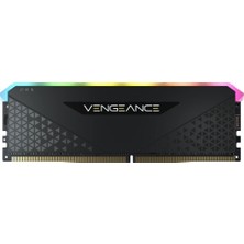 Corsair Vengeance RS RGB 16GB (1x 16GB) 3200 MHz DDR4 CL16 Ram - Siyah CMG16GX4M1E3200C16