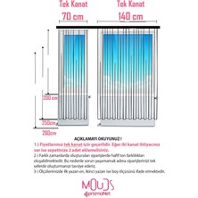 Moud's Tatlı Kedicikler Desenli Fon Perde Çocuk ve Bebek Odası Süet Baskılı Ekstrafor Büzgü Tek Kanat