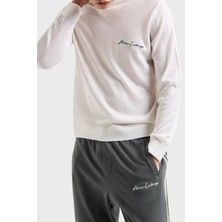 Armani Exchange Yünlü Regular Fit Bisiklet Yaka Kazak Erkek Kazak 8NZM5A ZM1YZ 1116