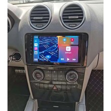 Victor Mercedes Benz Ml serisi 2006-2011 Android Sürüm 13 Kablosuz Carplay Navigasyon Multimedya 9 Inç Ekran 2Gb Ram +32Gb Rom Bellek