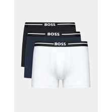 Erkek Desenli Marka Logolu Beli Lastikli Çok Renkli Boxer 50510687-984