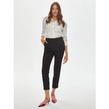 Arka Kemeri Lastikli Slim Fit Pantolon 00088