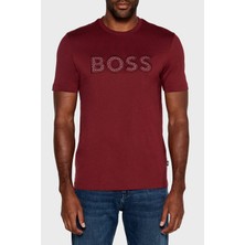 Boss Pamuklu Regular Fit Bisiklet Yaka T Shirt Erkek T Shirt 50521520 605