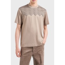 Emporio Armani Pamuklu Regular Fit Bisiklet Yaka Erkek Tshirt 6D1T91 1josz 0144
