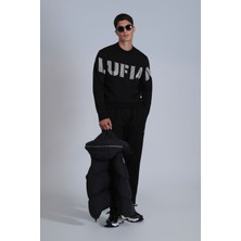 Lufian Todillo Erkek Sweatshirt Siyah