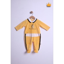 Babydola Erkek Bebek Patikli Kadife Tulum Yenidoğan Hastane Çıkışı Bebek Hediyesi 14112
