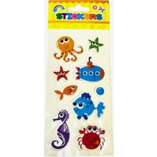 Sticker Seti Kabartmalı Hkx