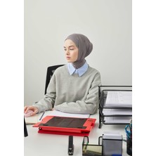 Athletıc Hıjab Koyu Grı