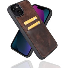 Bouletta Apple iPhone 14 Pro Max Uyumlu Deri Arka Kapak Fxcp Tn3