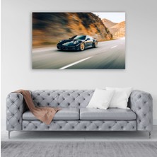 Vientex Siyah Porsche 911 Turbo S Araba Tablosu - VHC119