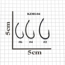 Kudos Kdh-04 Sazan Iğnesi (10 Adet) Standart-04