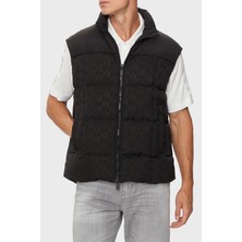 Armani Exchange Logolu Regular Fit Dik Yaka Fermuarlı Yelek Erkek Yelek 6dzql1 ZN5GZ 1200