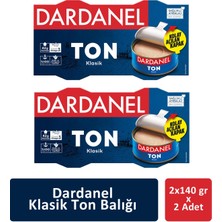 Dardanel Klasik Ton Balığı 2 x 140 gr x 2 Adet