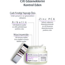 İnnisul Cilt Gözeneklerini Kontrol Eden Nemlendirici Nıacınamıde + Zınc Pca Gece Kremi 50 ml