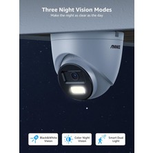 Cctv Kamera - 8mp Ultra Hd Güvenlik Kamerası, Akıllı Insan/araç Algılama, Dahili Microsd Kart Yuvası