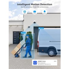 Cctv Kamera - 8mp Ultra Hd Güvenlik Kamerası, Akıllı Insan/araç Algılama, Dahili Microsd Kart Yuvası