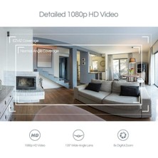 Ezviz 2 Paket Wifi Mini Kablosuz Güvenlik Kamerası 1080P, Gece Görüş, Hareket Algılama, 2 Yönlü Ses