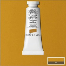 Winsor & Newton Designers Guaj Boya 14ML Yellow Ochre 744 S.1