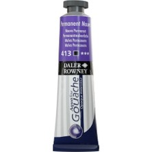 Daler Rowney Aquafine Guaj Boya Tüp 15 ml 413 Permanent Mauve