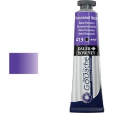 Daler Rowney Aquafine Guaj Boya Tüp 15 ml 413 Permanent Mauve