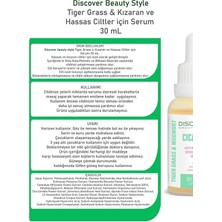 Discover Beauty Style Tiger Grass & Kızaran Ve Hassas Ciltler Için Serum 30 Ml