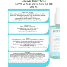 Discover Beauty Style Karma Ve Yağlı Cilt Temizleme Jeli 200 Ml