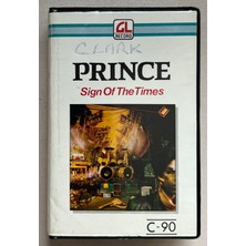 Prince Sign Of The Times Kaset (Dönem Endonezya Gl Records Baskı Kaset)