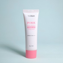 Vioglam Pink Sun Base Tone Up Cream SPF50+ Pa++++ + Ton Eşitleyici Aydınlatcı Güneş Koruyucu Krem SPF50+ Pa++++