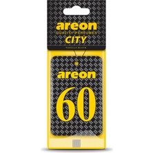 Areon City Vanilla Black 60 Oto Araç Kokusu Ferah Vanilya Kokusuyla Özel Tasarım