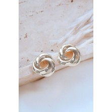 Aurrari Silver Loop Küpe