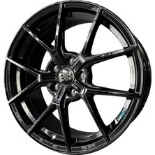 Msw P1 8,5X19 5X112 Et-44 Gloss Black-19Tz Takım Jant (4 Adet)