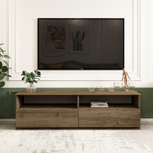 İnarch Dizayn Centra Kapaklı Tv Sehpası,tv Ünitesi Istanbul Ceviz, Ev-Ofis
