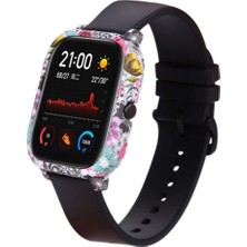 Faith Para El Xiaomi Huami Amazfit Gts,koruyucu Tpu,flor De Color (Yurt Dışından)