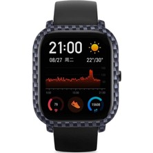 Faith Para El Xiaomi Huami Amazfit Gts,koruyucu Tpu,fibra De Carbono (Yurt Dışından)