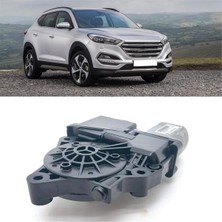 Faith Hyundai Tucson 2016-2022 Için Araba Ön Sağ Cam Motoru Pencere Kaldırıcı Motoru 82450D3010 82481D3011 (Yurt Dışından)