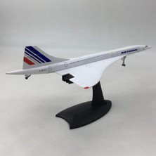 Faith Statik Ekran Koleksiyonu Için 1/200 Concorde Süpersonik Yolcu Uçağı Air France Airways Modeli (Yurt Dışından)