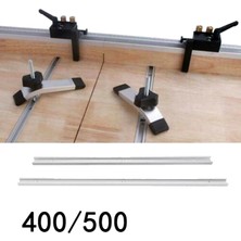 Faith Alüminyum Çubuk Kaydırıcı T-Tracks T-Yuvası Jig Fikstürü (400MM) (Yurt Dışından)