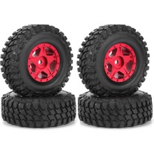 Faith Adet 55MM 1.0 Inç Beadlock Jant Lastik Lastik Lastik 1/18 1/24 Rc Paletli Araba Traxxas TRX4M Eksenel SCX24 FCX24,4 (Yurt Dışından)