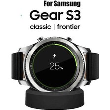 Faith Samsung Gear S3 Akıllı Saat Için Kablosuz Şarj Ünitesi Şarj Cihazı Yuvası (Yurt Dışından)