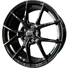 Msw P1 8X18 5X112 Et-48 Gloss Black-18L5 Takım Jant (4 Adet)