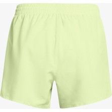 Under Armour Kadın Sarı Fly By 3inch Koşu Şortu Hafif Nefes Alabilir Tasarım S-M