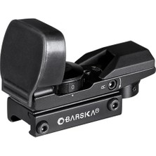 Barska 1X22X33 Multireticle Yeşil Kırmızı Optik Nişangah