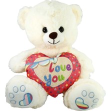 Nessi World Nessiworld PJH2324  peluş Kalpli Ayı Love You 30 cm -Vardem