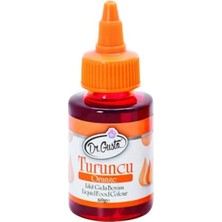 Dr. Gusto 60 gr Turuncu Sıvı Gıda Boyası Şeker Hamuru ve Kremalarda Kullanım İçin İdeal